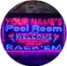 Personalized Billiards Pool Room LED Light Sign - Way Up Gifts
