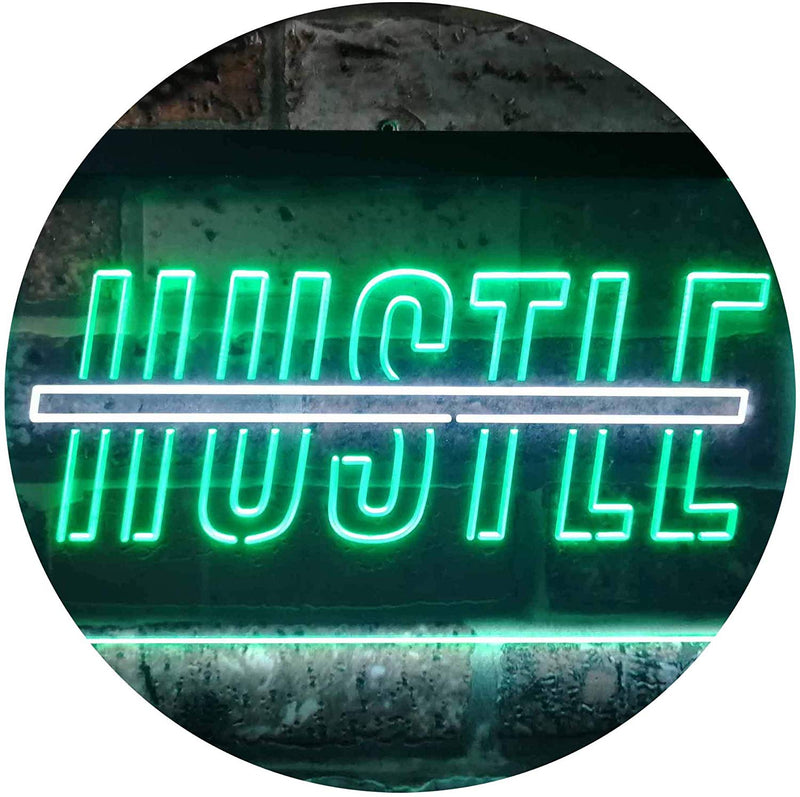Hustle LED Light Sign - LED Gift Works
