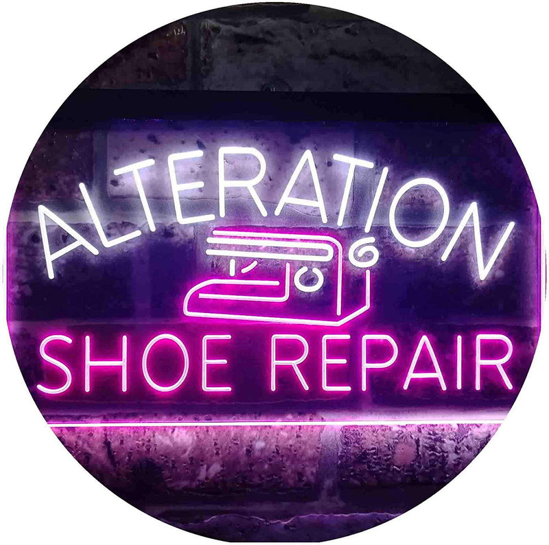 Alteration Shoe Repair LED Light Sign - LED Gift Works