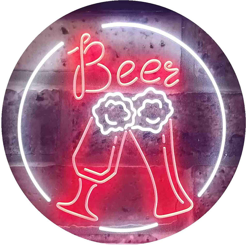 Bar Cheers Beer LED Light Sign - LED Gift Works