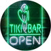 Parrot Tiki Bar Open LED Light Sign - Way Up Gifts