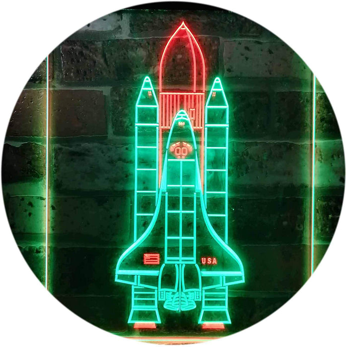 Astronaut Space Shuttle LED Light Sign - Way Up Gifts
