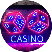 Dice Casino LED Light Sign - LED Gift Works