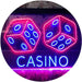 Dice Casino LED Light Sign - Way Up Gifts