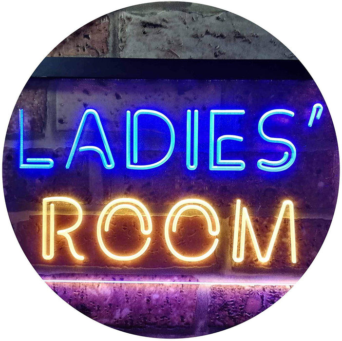 Bathroom Restroom Women Ladies Room LED Light Sign - Way Up Gifts