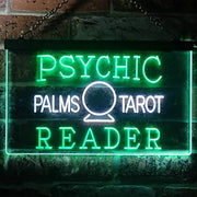 Psychic Palms Tarot Reader LED Light Sign - LED Gift Works