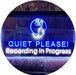 On Air Quiet Please Recording in Progress LED Light Sign - Way Up Gifts