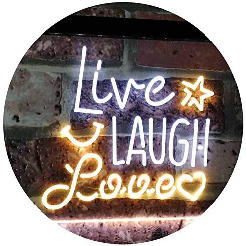 Live Laugh Love LED Light Sign - LED Gift Works
