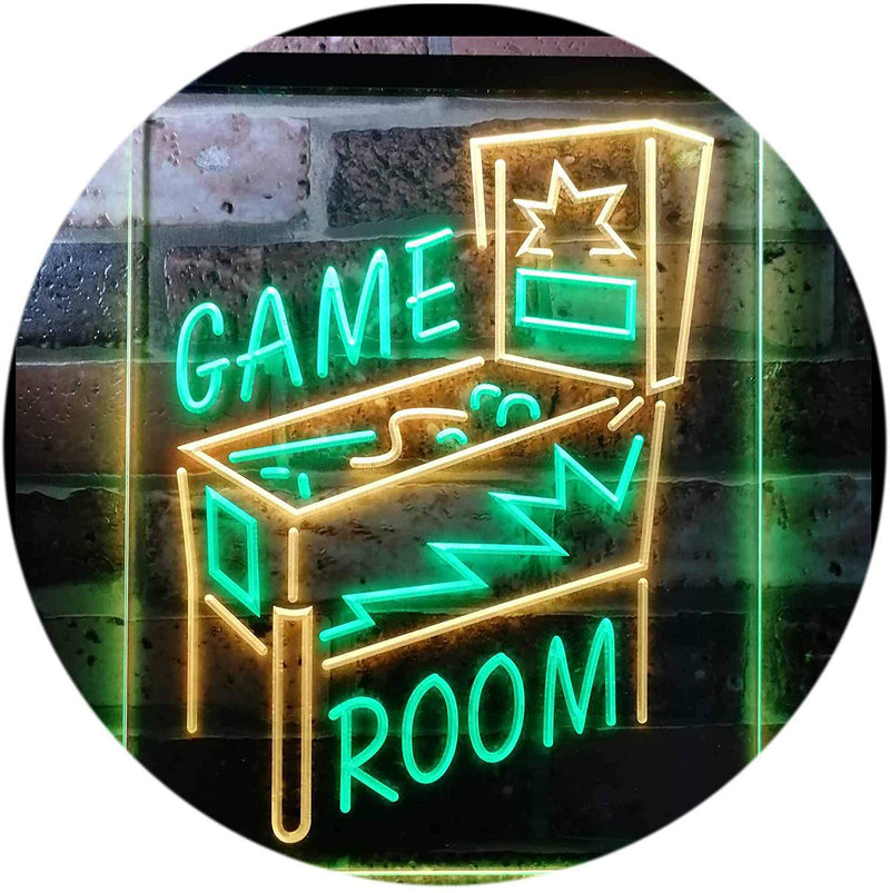 Pinball Game Room LED Light Sign - LED Gift Works