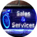 Bicycle Bike Sales Repairs Services LED Light Sign - Way Up Gifts