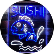 Fish Sushi LED Light Sign - LED Gift Works