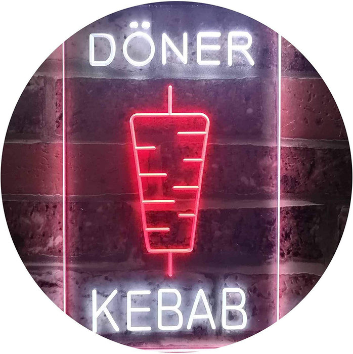 Doner Kebab LED Light Sign - Way Up Gifts