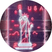 USA Statue of Liberty LED Light Sign - LED Gift Works