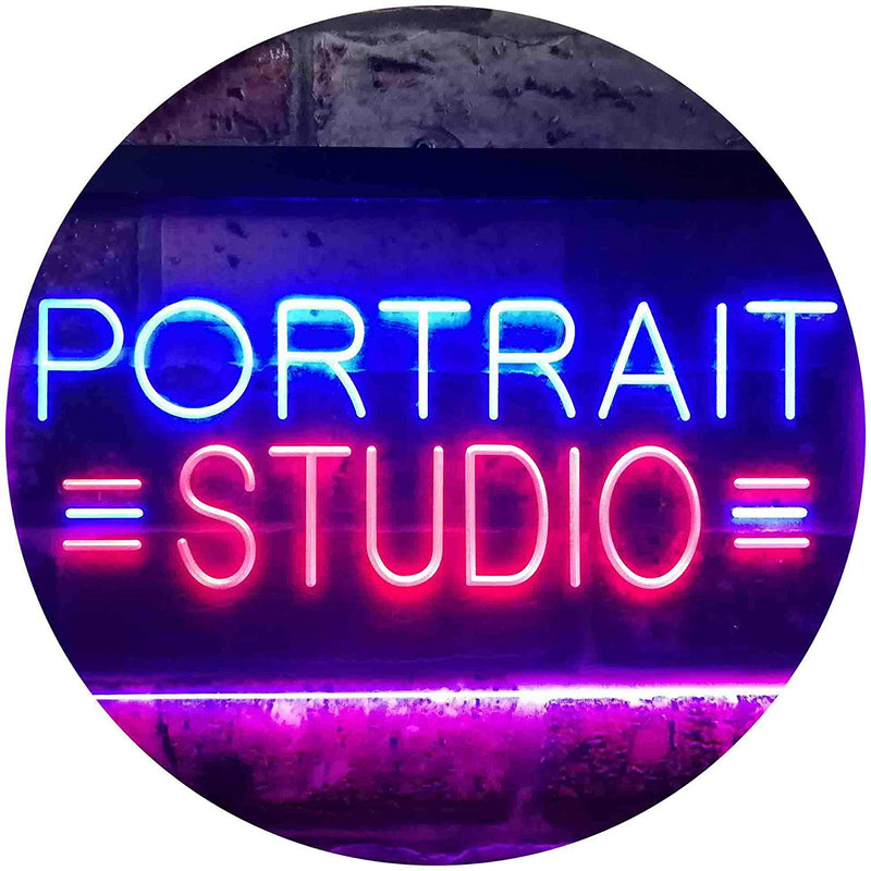 Photography Portrait Studio LED Light Sign - LED Gift Works