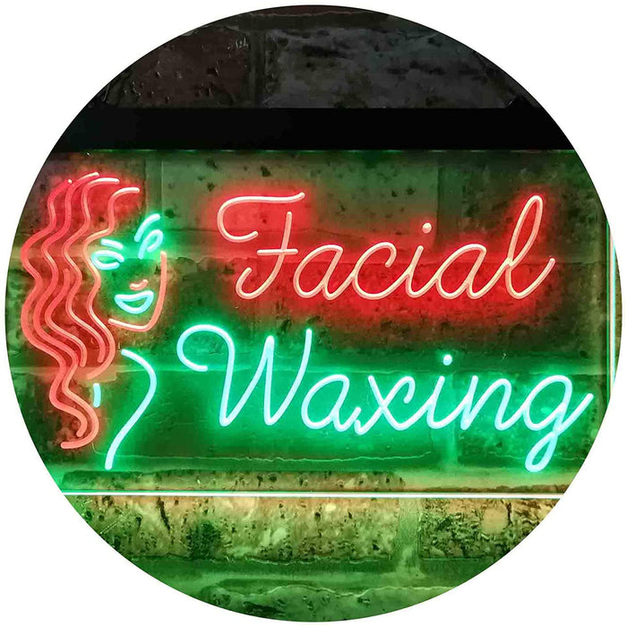 Facial Waxing LED Light Sign - Way Up Gifts