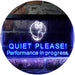 Quiet Please Performance in Progress LED Light Sign - Way Up Gifts
