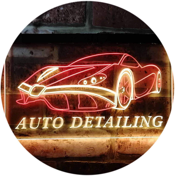 Body Shop Auto Detailing LED Light Sign - Way Up Gifts