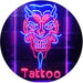 Hannya Mask Tattoo LED Light Sign - Way Up Gifts