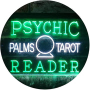 Psychic Palms Tarot Reader LED Light Sign - LED Gift Works