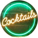 Cocktails Bar LED Light Sign - Way Up Gifts