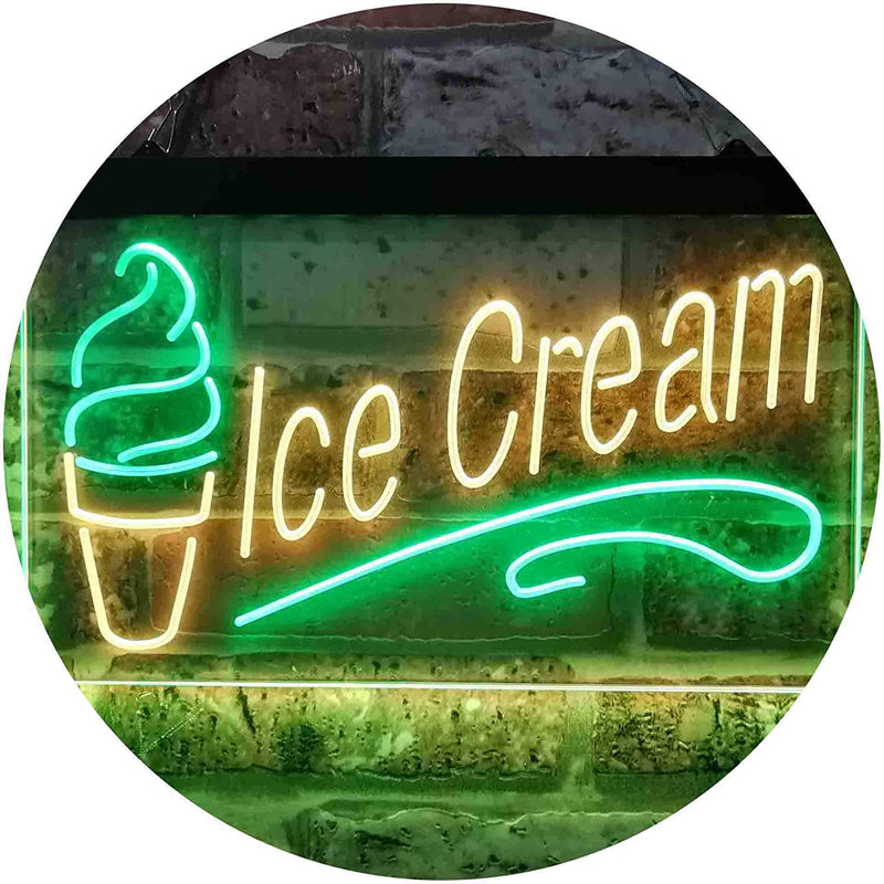 Ice Cream LED Light Sign - LED Gift Works