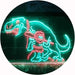 Caveman Dinosaur LED Light Sign - Way Up Gifts