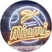 Miami Florida LED Light Sign - Way Up Gifts