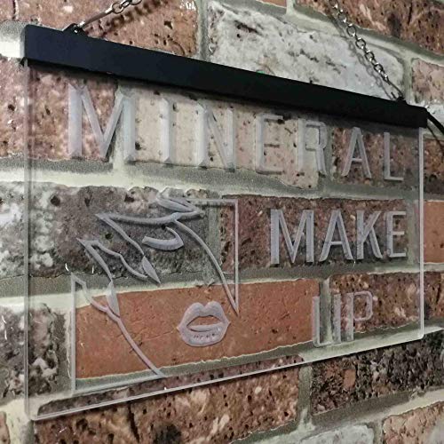 Beauty Salon Mineral Make Up LED Light Sign - Way Up Gifts