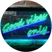 Good Vibes Only LED Light Sign - LED Gift Works