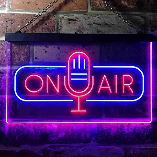 Mic On Air LED Light Sign - Way Up Gifts