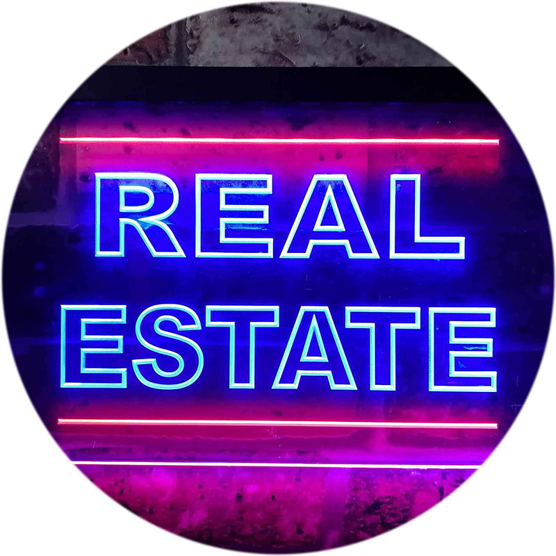 Real Estate LED Light Sign - LED Gift Works