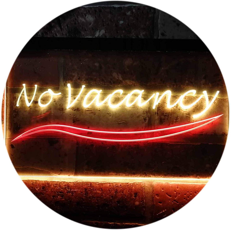 Hotel Motel No Vacancy LED Light Sign - LED Gift Works