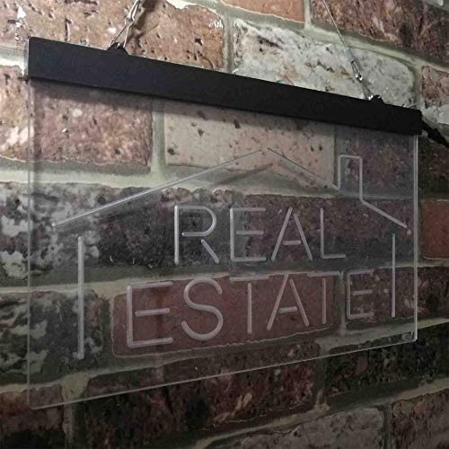 Real Estate Agency LED Light Sign - Way Up Gifts
