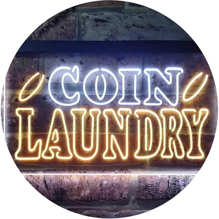 Laundromat Coin Laundry LED Light Sign - Way Up Gifts