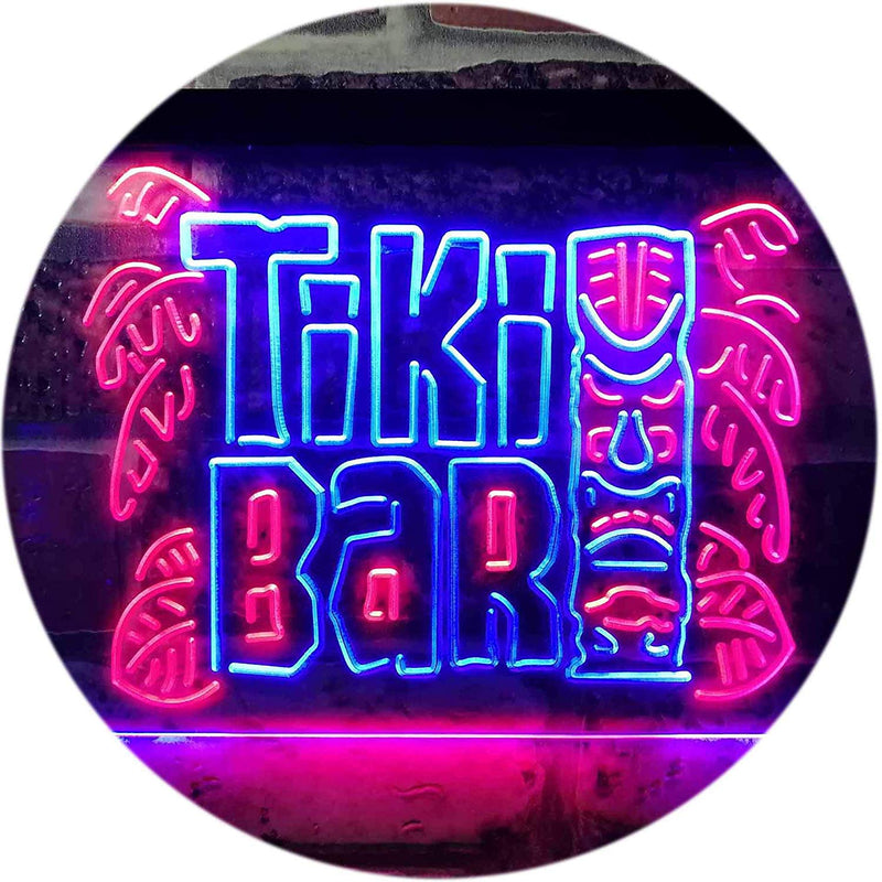 Tiki Bar LED Light Sign - LED Gift Works