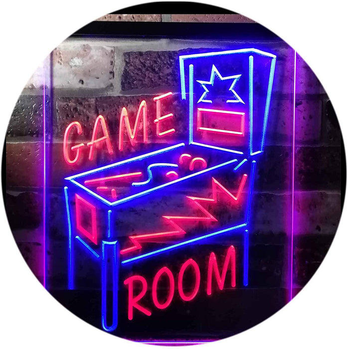 Pinball Game Room LED Light Sign - Way Up Gifts