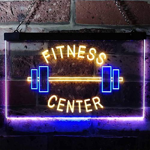 Gym Fitness Center LED Light Sign - Way Up Gifts