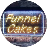 Funnel Cakes LED Light Sign - LED Gift Works