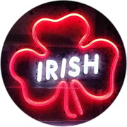Shamrock Irish LED Light Sign - LED Gift Works