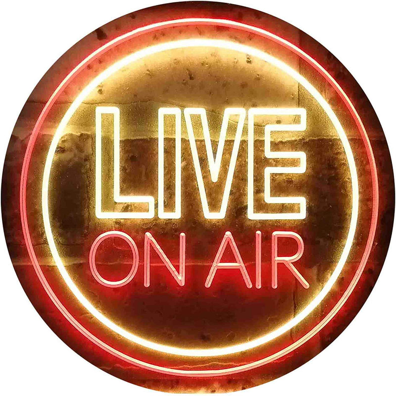 Live On Air LED Light Sign - LED Gift Works