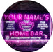 Personalized Beer Cheers Home Bar LED Light Sign - Way Up Gifts