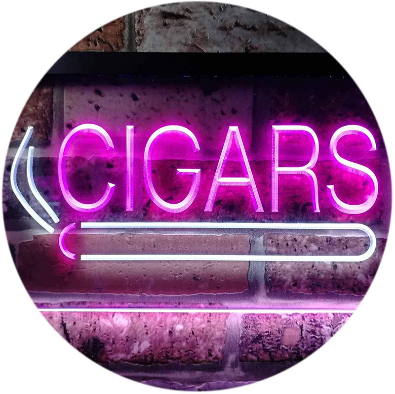 Cigars LED Light Sign - LED Gift Works