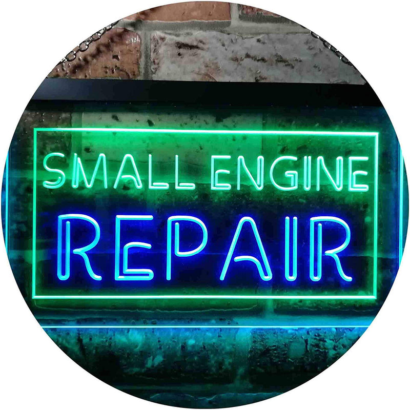 Small R Engine Shop Sign Buy Small Engine Repair LED Neon Light Sign — LED Gift Works