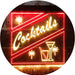 Cocktails LED Light Sign - Way Up Gifts