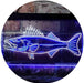 Walleye Fish Fishing Bait Store LED Light Sign - Way Up Gifts