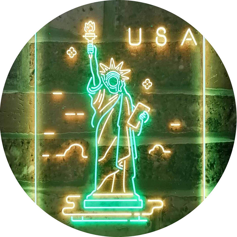 USA Statue of Liberty LED Light Sign - LED Gift Works