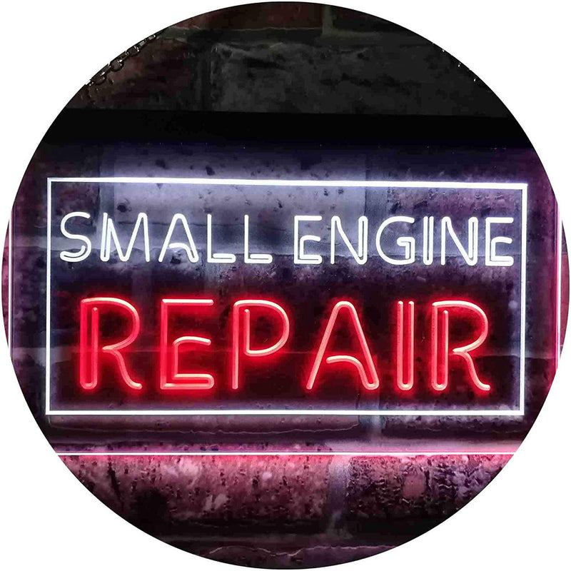 Small Engine Repair LED Light Sign - LED Gift Works