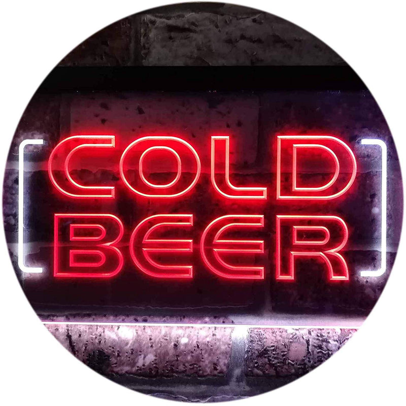 Cold Beer LED Light Sign - LED Gift Works