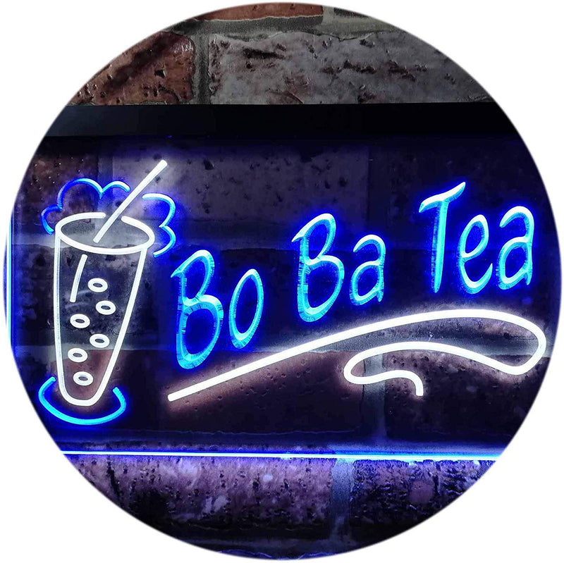Boba Bo Ba Tea LED Light Sign - LED Gift Works