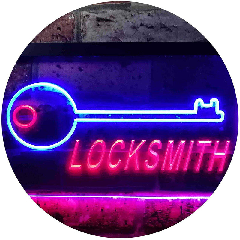 Keys Shop Locksmith LED Light Sign - LED Gift Works
